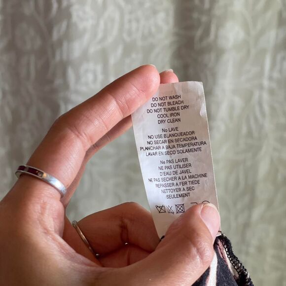 NWOT Vintage Y2K Bebe Leopard Print Silk Blouse Mob Wife Asymmetrical Bow Size L - Picture 8 of 8